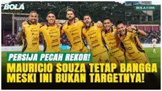 Persija Jakarta mencetak rekor poin tertinggi di era Liga 1 setelah menang atas Persik Kediri di Stadion Brawijaya, Sabtu (16/5/2026). Mauricio Souza mengaku senang, meski target utama Macan Kemayoran tetap finis di puncak klasemen.