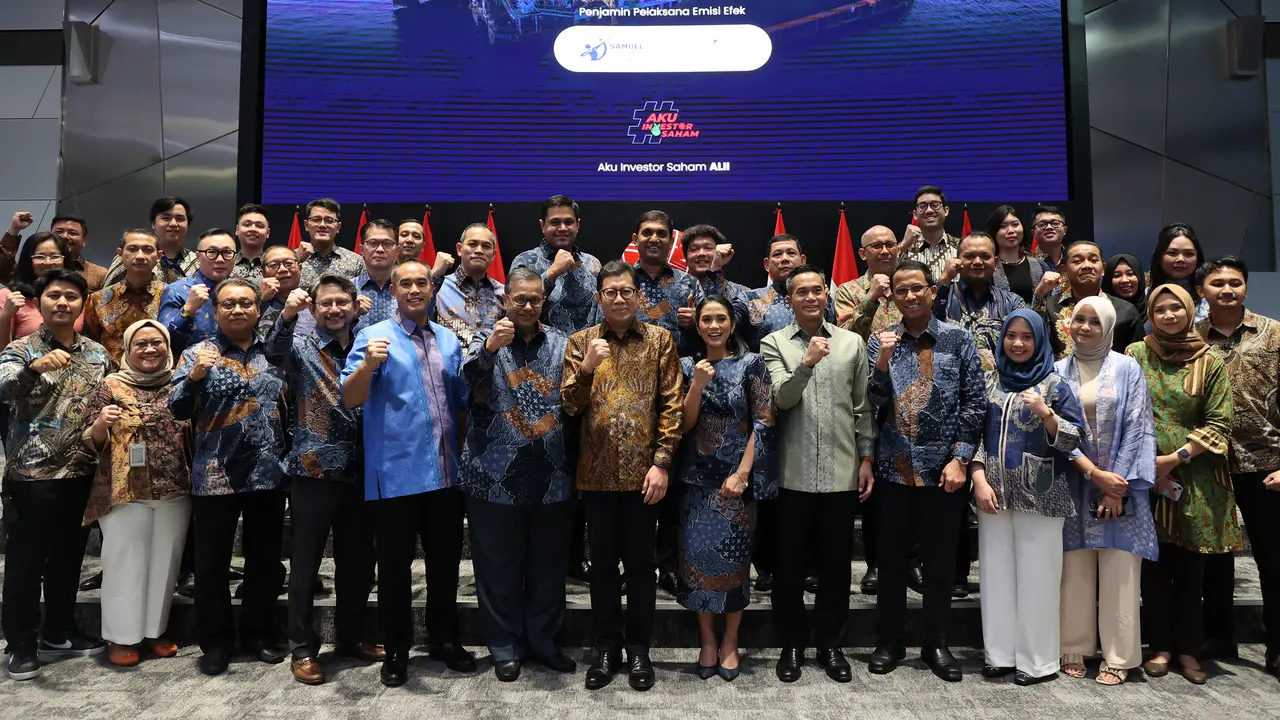 Pencatatan perdana saham PT Ancara Logistics Indonesia Tbk (ALII), Rabu (7/2/2024). (Foto: BEI)
