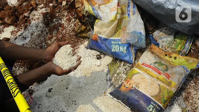 Penyelidikan Kasus Penemuan Dugaan Beras Bansos di Depok