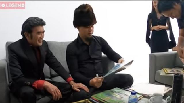 [Fimela] Ahmad Dhani dan Rhoma Irama