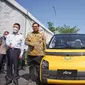 Menteri Koordinator Bidang Perekonomian Airlangga Hartarto pada acara Peluncuran Produksi Perdana Wuling Air EV di PT SAIC General Motors Wuling (SGMW) Motor Indonesia Cikarang, Jawa Barat, Senin (8/8/2022). (Dok Kemenko Perekonomian)