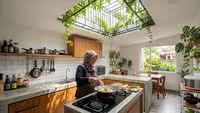 6 Cara Membuat Dapur Tidak Panas saat Memasak, Tetap Sejuk dan Nyaman