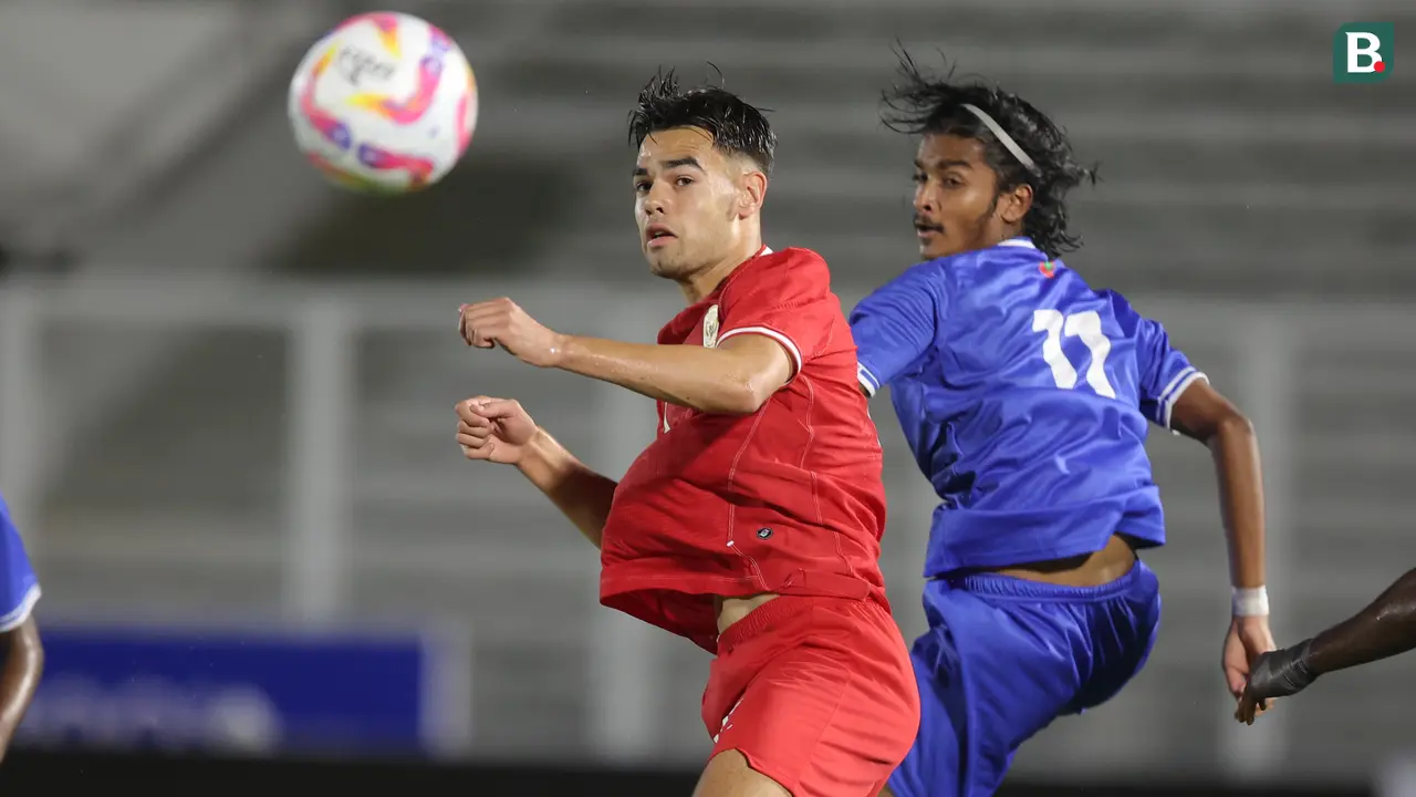 Foto: Sempat Buntu di Babak Pertama, Timnas Indonesia U-20 Pesta Gol atas Maladewa di Kualifikasi Piala Asia U-20 2025