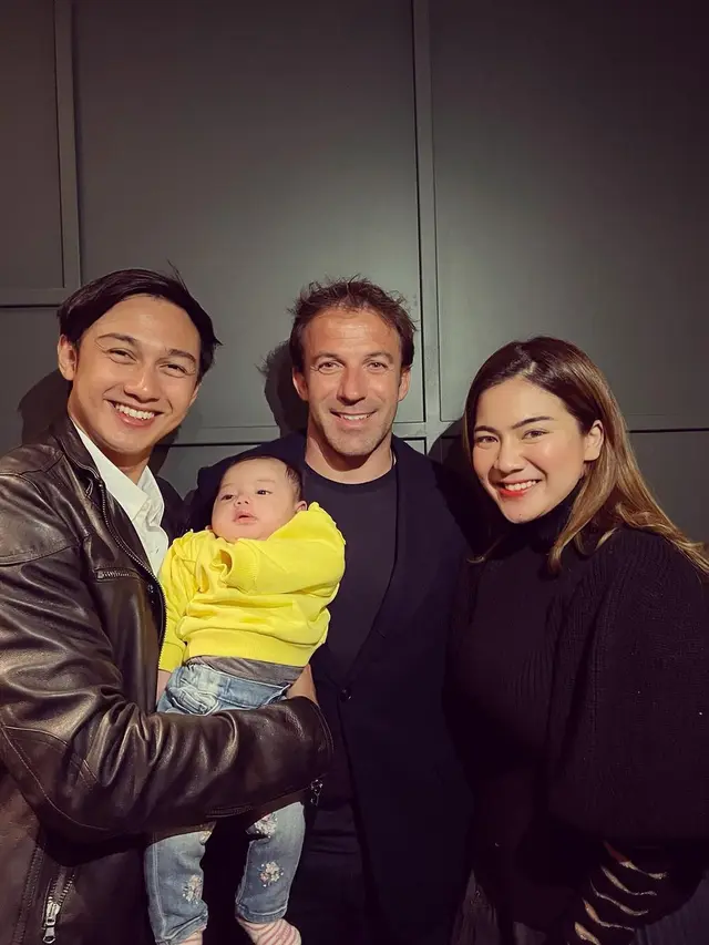 Immanuel Caesar Hito bertemu Alessandro Del Piero (Foto: Instagram/hitocaesar/felicyangelista_)