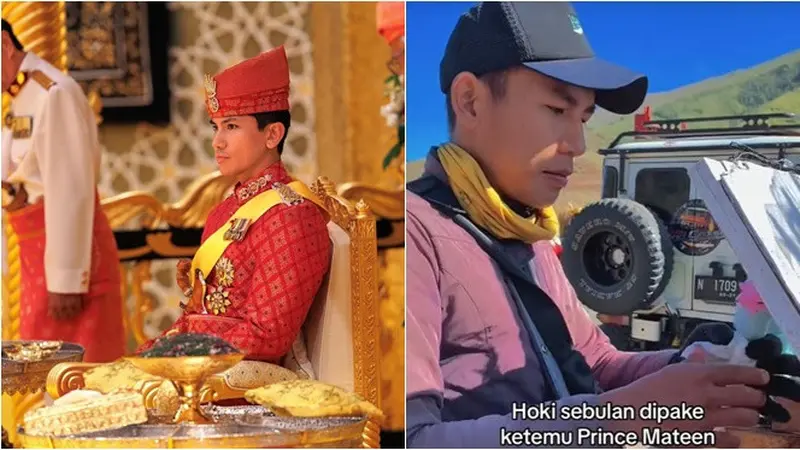 Viral Penjual Es Krim di Bromo Disebut Mirip Pangeran Mateen, Curi Perhatian