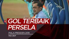 Berita video 3 gol terbaik Persela Lamongan yang tercipta pada fase grup Piala Presiden 2019.