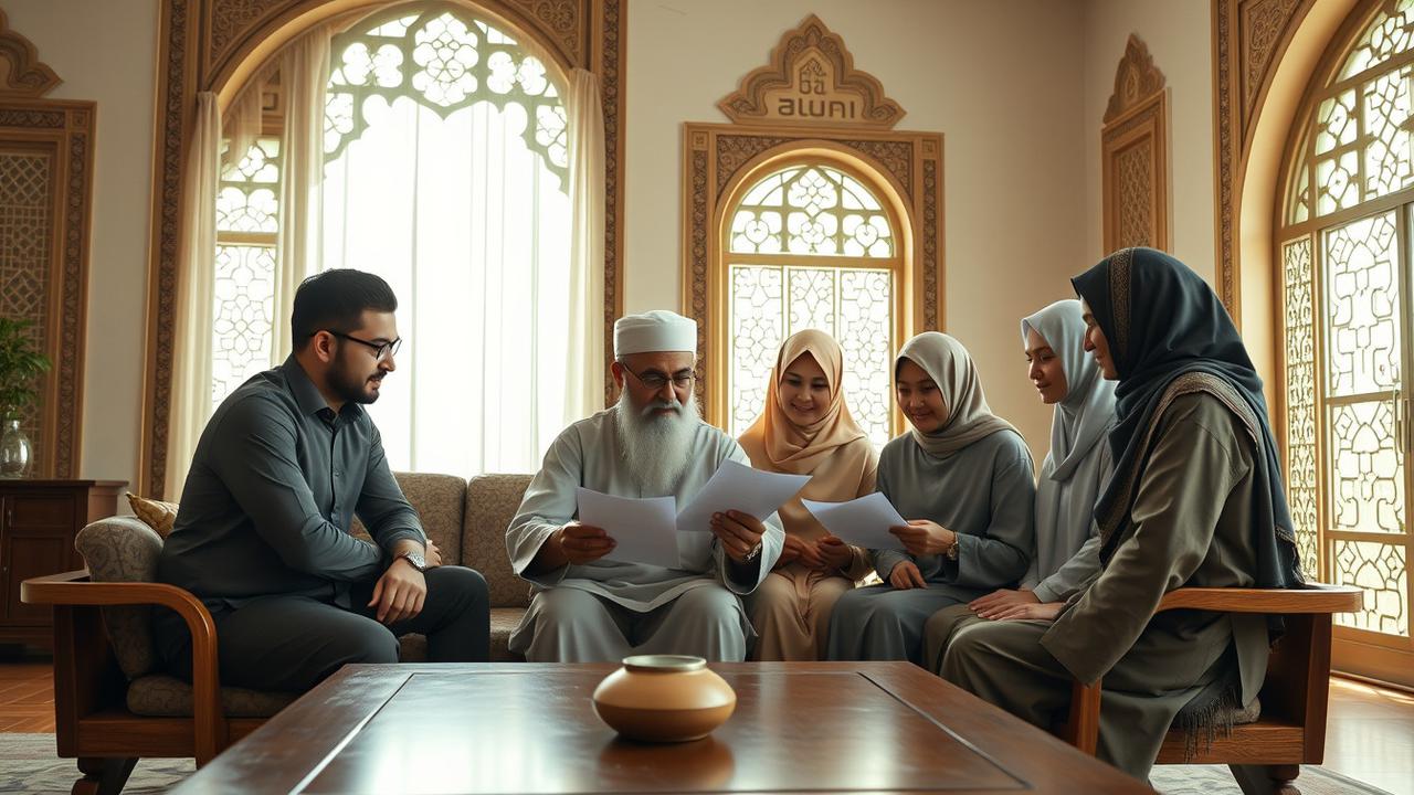 cara pembagian warisan menurut islam