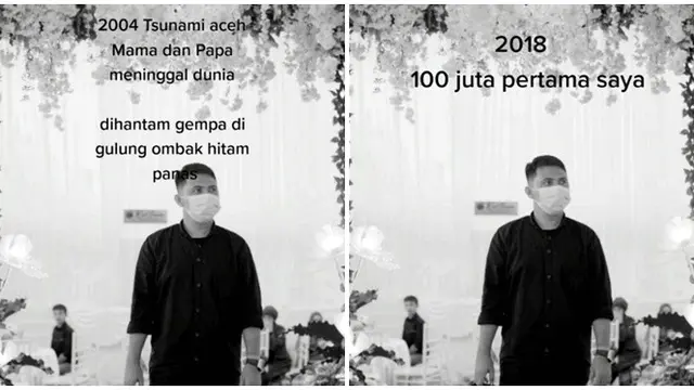 Kisah Jatuh Bangun Pria Sejak Orang Tua Meninggal Saat Tsunami Aceh Ini Bikin Salut