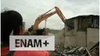 Pemprov DKI Jakarta menggusur bangunan asrama  Pacuan Kuda Pulomas, Jakarta Timur pada Rabu (20/4/2016). Ada sekitar  81 kepala keluarga yang kini telah direlokasi ke Rusunawa Pulogebang.