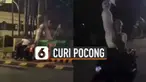 Aksi yang direkam itu dilakukan untuk konten lucu-lucuan demi viral di media sosial.