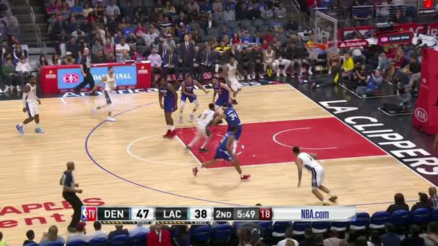 Berita video game recap NBA 2017-2018 antara Denver Nuggets melawan LA Clippers dengan skor 134-115.