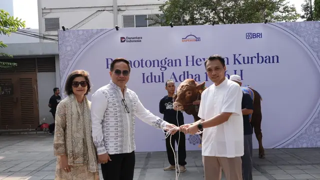 961 Hewan Kurban Disalurkan, Bapekis dan Karyawan BRI Wujudkan Semangat Berbagi di Idul Adha 1446 H