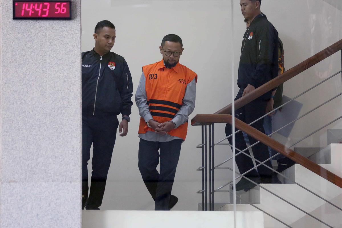 FOTO: Gus Alex Menyusul Yaqut Masuk Tahanan KPK