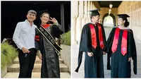 Potret Artis Didampingi Pasangan Saat Wisuda. (Sumber: Instagram/masayuclara/maudyayunda)