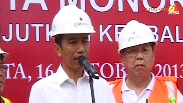 Jokowi Prioritaskan Keamanan Dalam Pembangunan Monorel