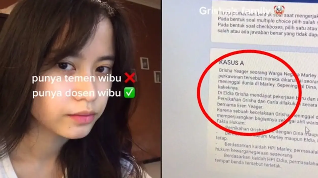 Viral, Video Soal UAS Dari Dosen Wibu Ini Bikin Geleng Kepala