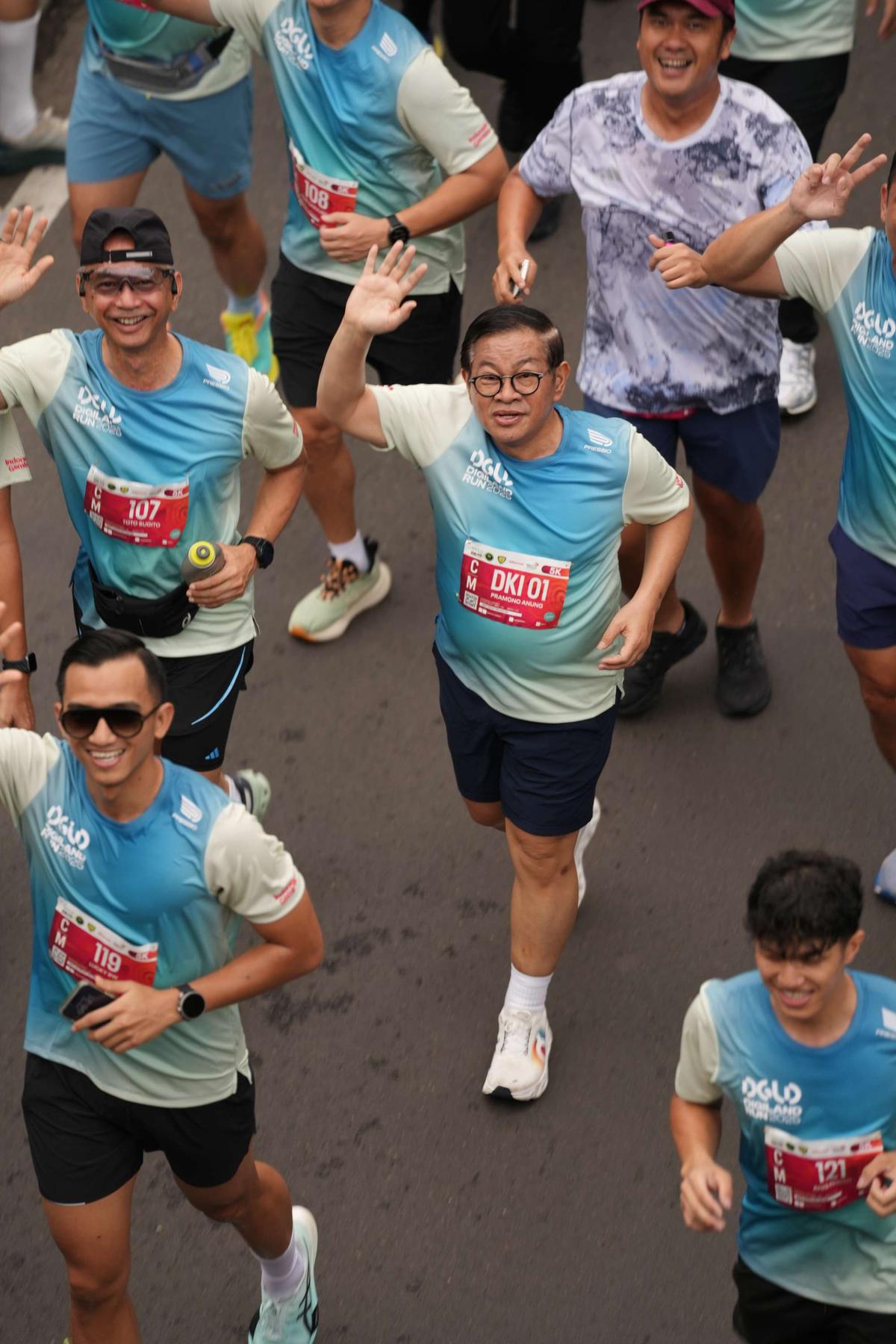 Antusiasme 12.500 Pelari Ramaikan Digiland Run 2025