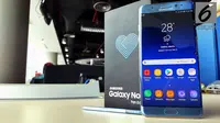 Samsung Galaxy Note FE. (Liputan6.com/ Yuslianson)