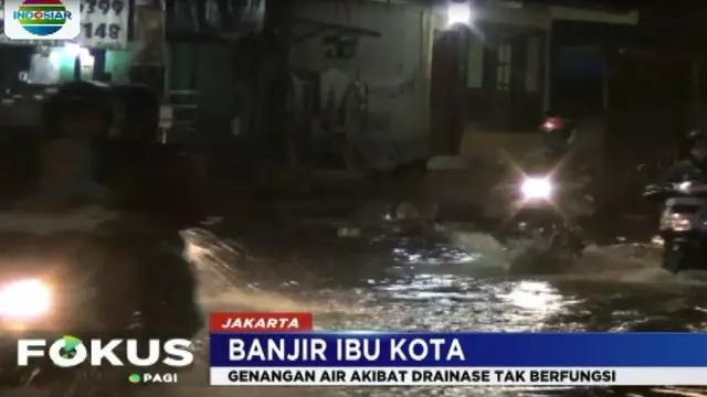 Drainase Tak Berfungsi, Kawasan Kemang Kembali Banjir