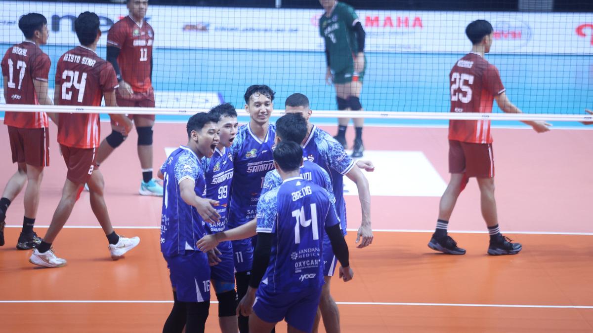 Hasil Proliga 2026: Samator Petik Kemenangan Pertama di Final Four