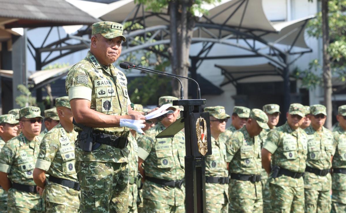FOTO: Wakasad Pimpin Penerimaan Perwira Remaja TNI AD Tahun 2026