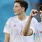 Penghargaan pemain muda terbaik jatuh kepada gelandang Spanyol, Pedri. Pemain berumur 18 tahun itu tampil menawan di sepanjang Piala Eropa 2020. (Foto: AFP/Javier Soriano)