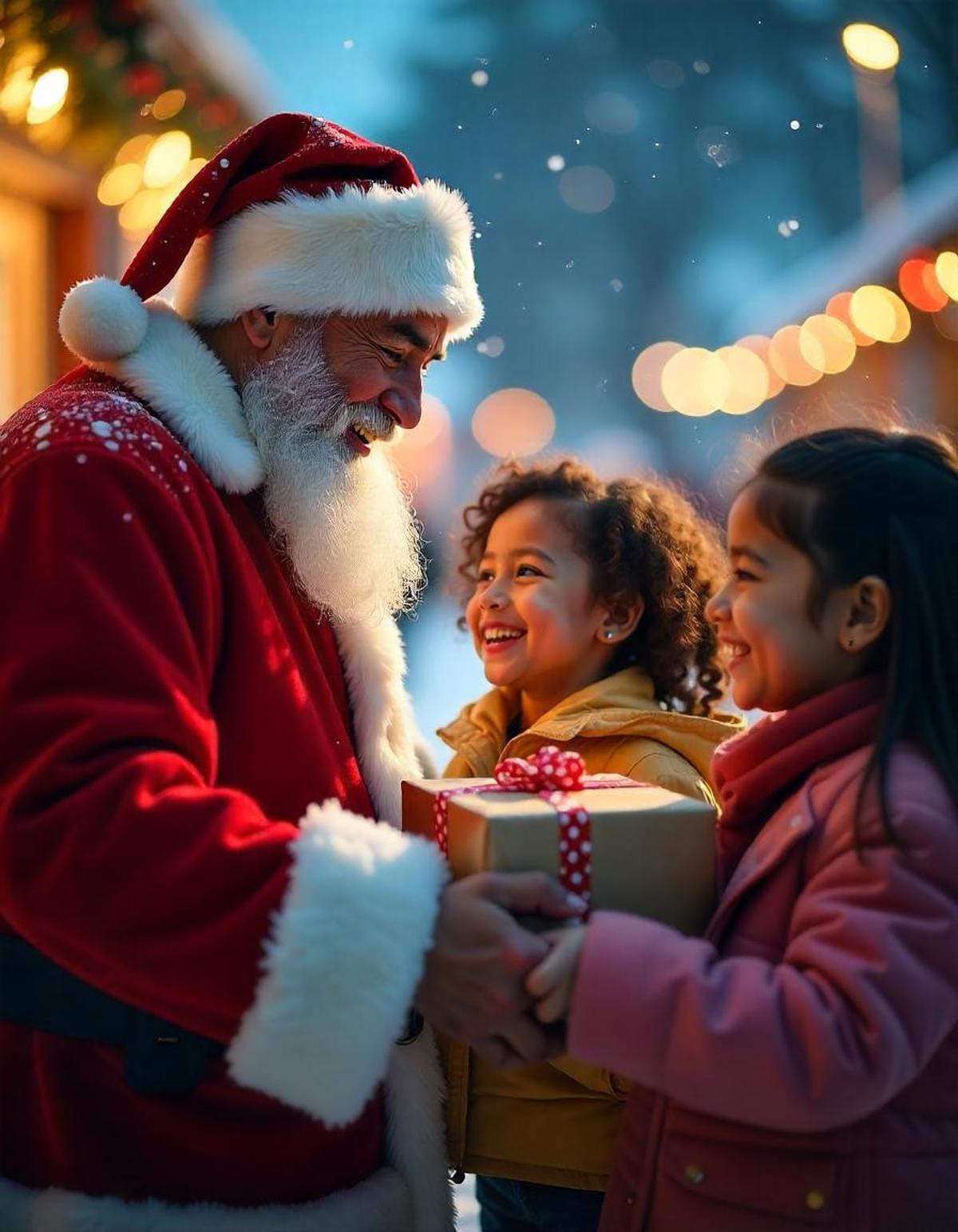 Ilustrasi Santa Claus