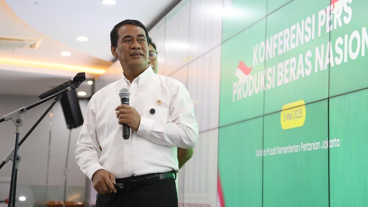 Mentan Amran Catatkan Rekor Baru Ketahanan Pangan Nasional, Lampaui Swasembada Beras 1984