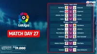 Jadwal Pertandingan La Liga Spanyol Week 27 Live Vidio, 1 sampai 4 April: Mallorca Vs Osasuna