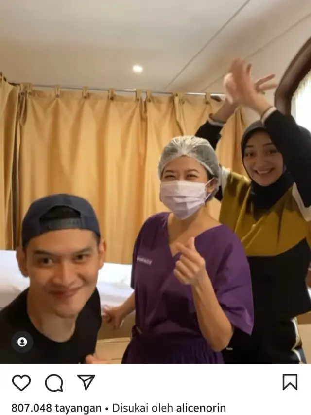 Citra Kirana dan Rezky Aditya