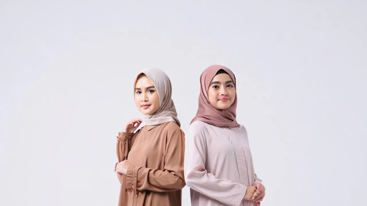 Mending Long Dress atau Gamis? Ini Rekomendasi Buat Kamu yang Berhijab/Ilustrasi gambar oleh AI