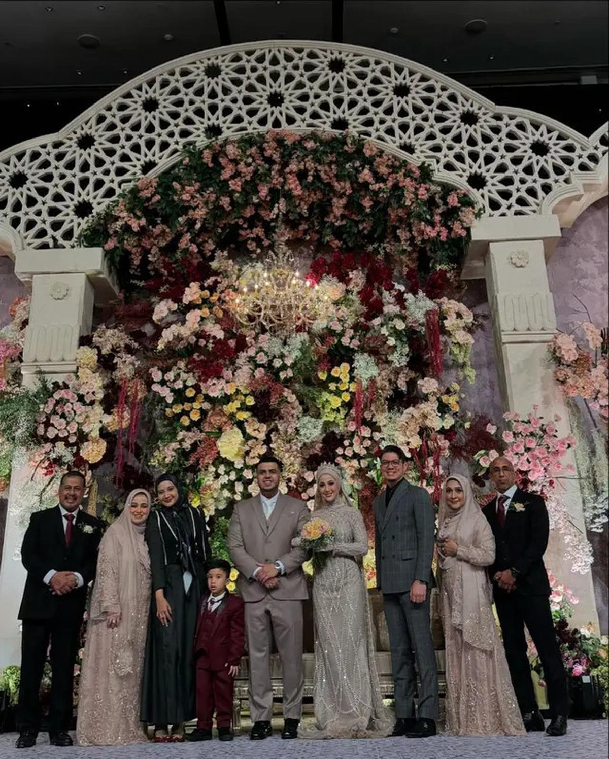 6 Deretan Artis yang Hadir di Acara Ngunduh Mantu Yislam Jaidi dan Miskah Shafa