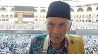 Tapsirin Wajat Ratam (81), salah satu jamaah haji kloter 11 asal Palembang yang menghilang di tanah suci mekkah (Dok. Foto pribadi keluarga Tapsirin / Nefri Inge)