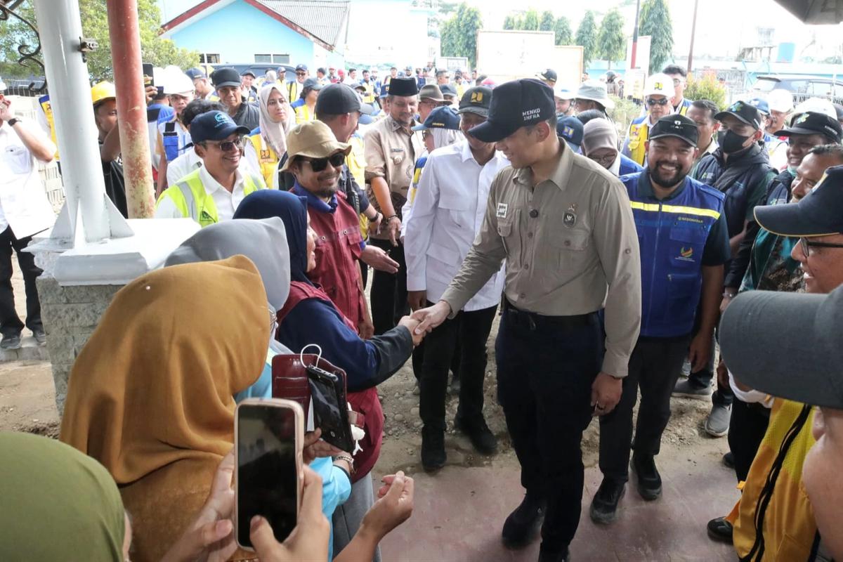 Menko AHY dan Menteri PU Tinjau RSUD Aceh Tamiang, Pastikan Pemulihan Layanan Kesehatan Pascabencana