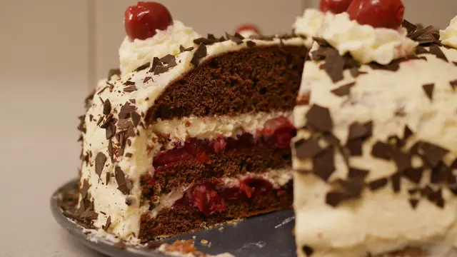 Ilustrasi blackforest