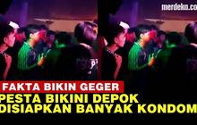 VIDEO: Suasana Meriah Pesta Bikini di Depok, Tarif Jutaan Disiapkan Banyak Kondom