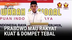 Ketua MPR sekaligus Sekertaris Dewan Pembina Partai Gerindra Ahmad Muzani, berharap semua pihak terut mensukseskan program-program unggulan Presiden Prabowo Subianto.