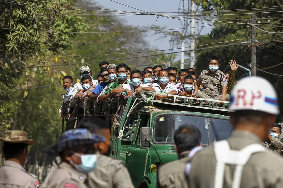 Kudeta Myanmar, Militer Bebaskan Lebih Dari 23 Ribu Tahanan