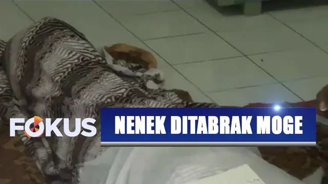 Seorang nenek tewas tertabrak motor gede saat menyebrang bersama cucu yang hendak berolahraga di seputaran Istana Bogor.