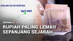 Memasuki Lebaran Iduladha, nilai tukar rupiah terus tertekan. Satu dolar Amerika Serikat kini setara dengan Rp17.800.