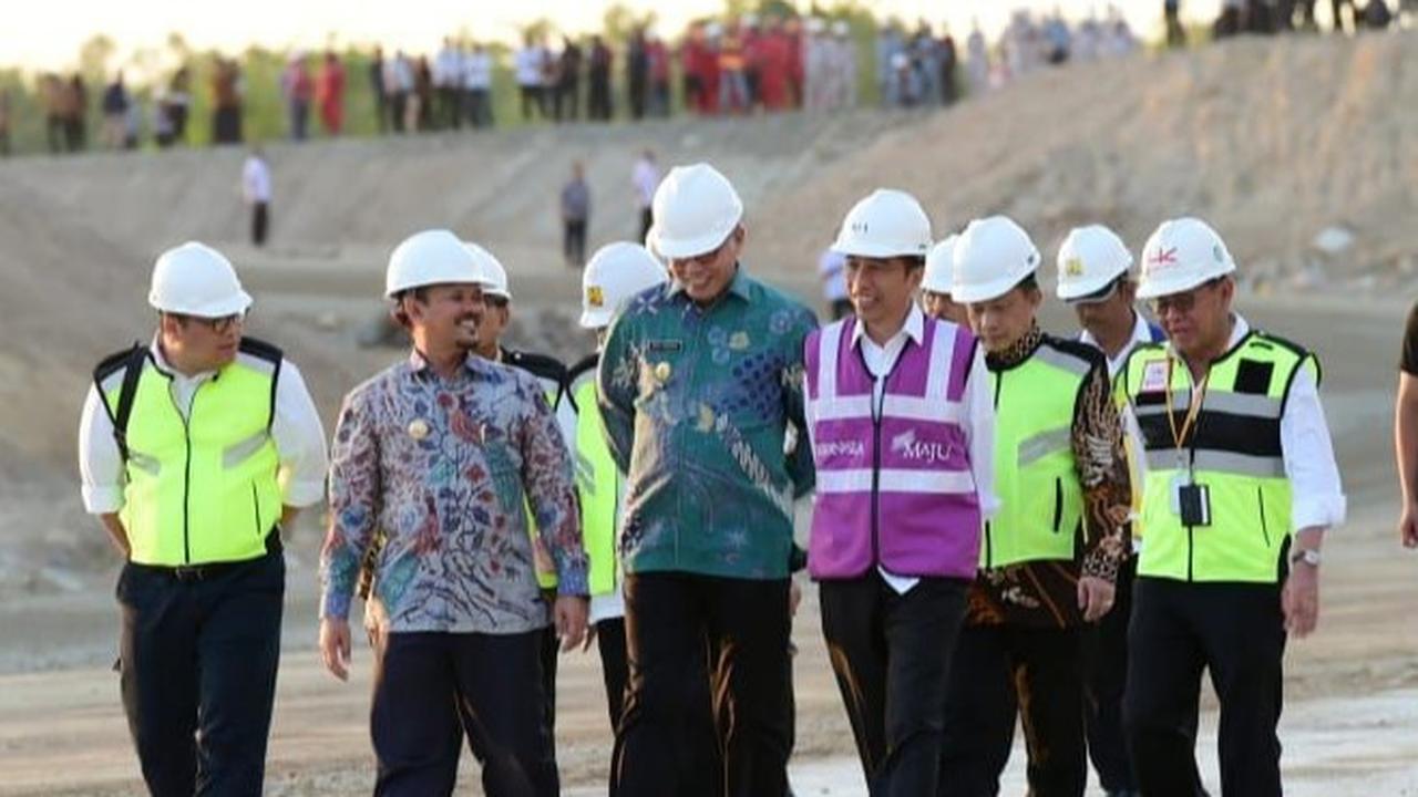 Presiden Tinjau Simpang Susun Blang Bintang