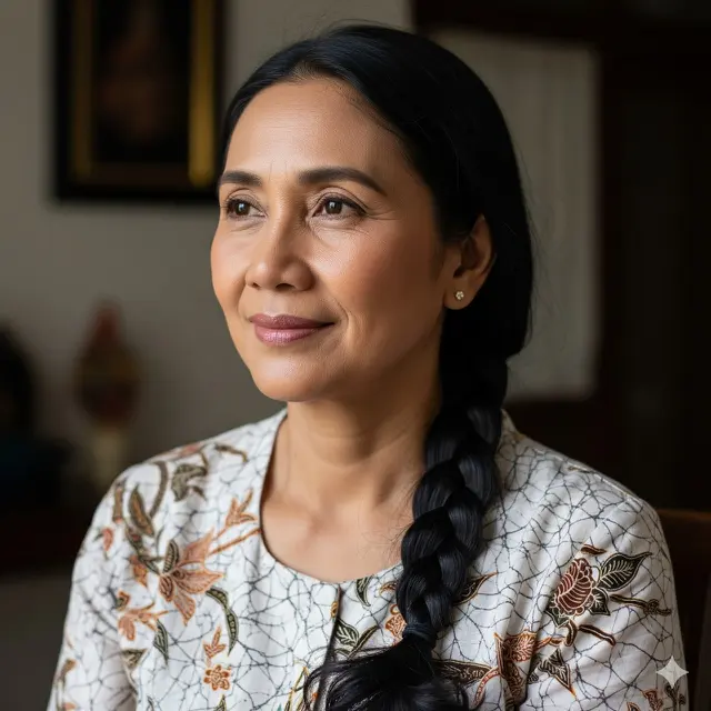 Model Rambut Sederhana Ibu-Ibu Tanpa Banyak Styling