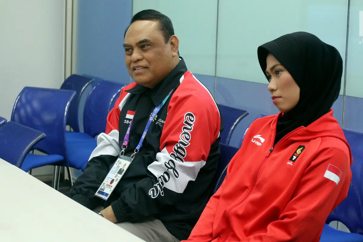 Usai Raih Medali Emas, Defia Rosmaniar Sambangi SCTV