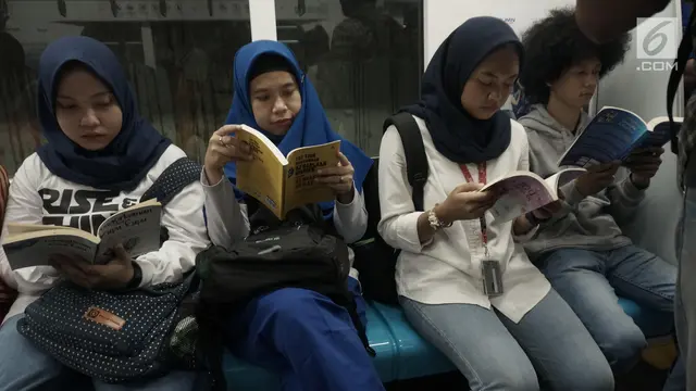 Stasiun MRT Sediakan Ruang Baca Buku