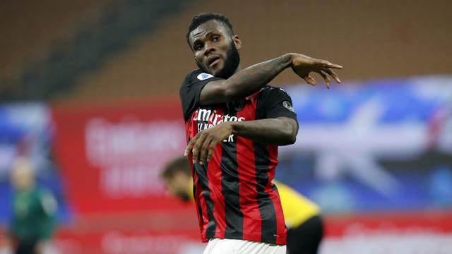 FOTO: Gol Penalti Franck Kessie di Masa Injury Time Hindarkan AC Milan dari Kekalahan - Franck Kessie