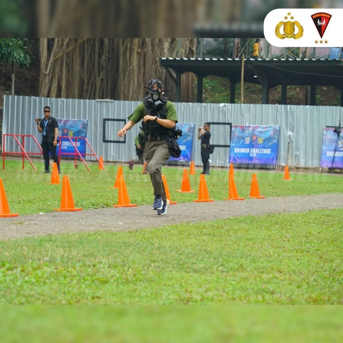 Sosok Bripda Stefanie Sinaga, Satu-Satunya Polwan Taklukan Brimob Challange Saingannya Para Polisi
