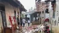 Satu Kampung di Ciseeng Bogor Porak-poranda Diterjang Angin Kencang: Rumah, Sekolah hingga Masjid Rusak
