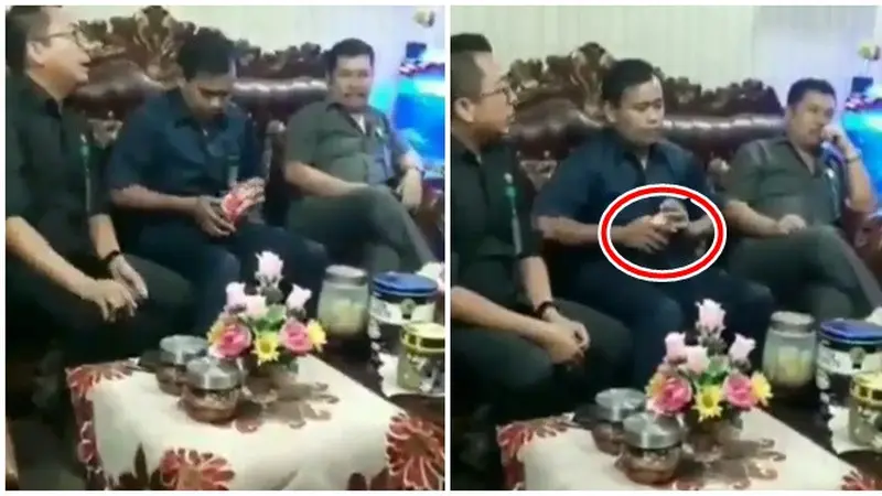 Aksi Bapak-bapak Berusaha  Buka Toples Makanan Ini Bikin Senyum-senyum