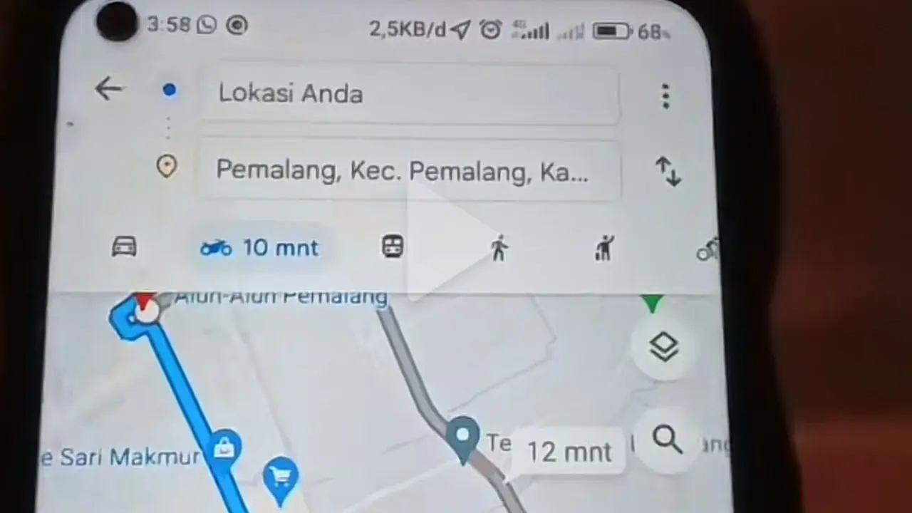 Viral pasangan pemudik salah tujuan ke Pemalang