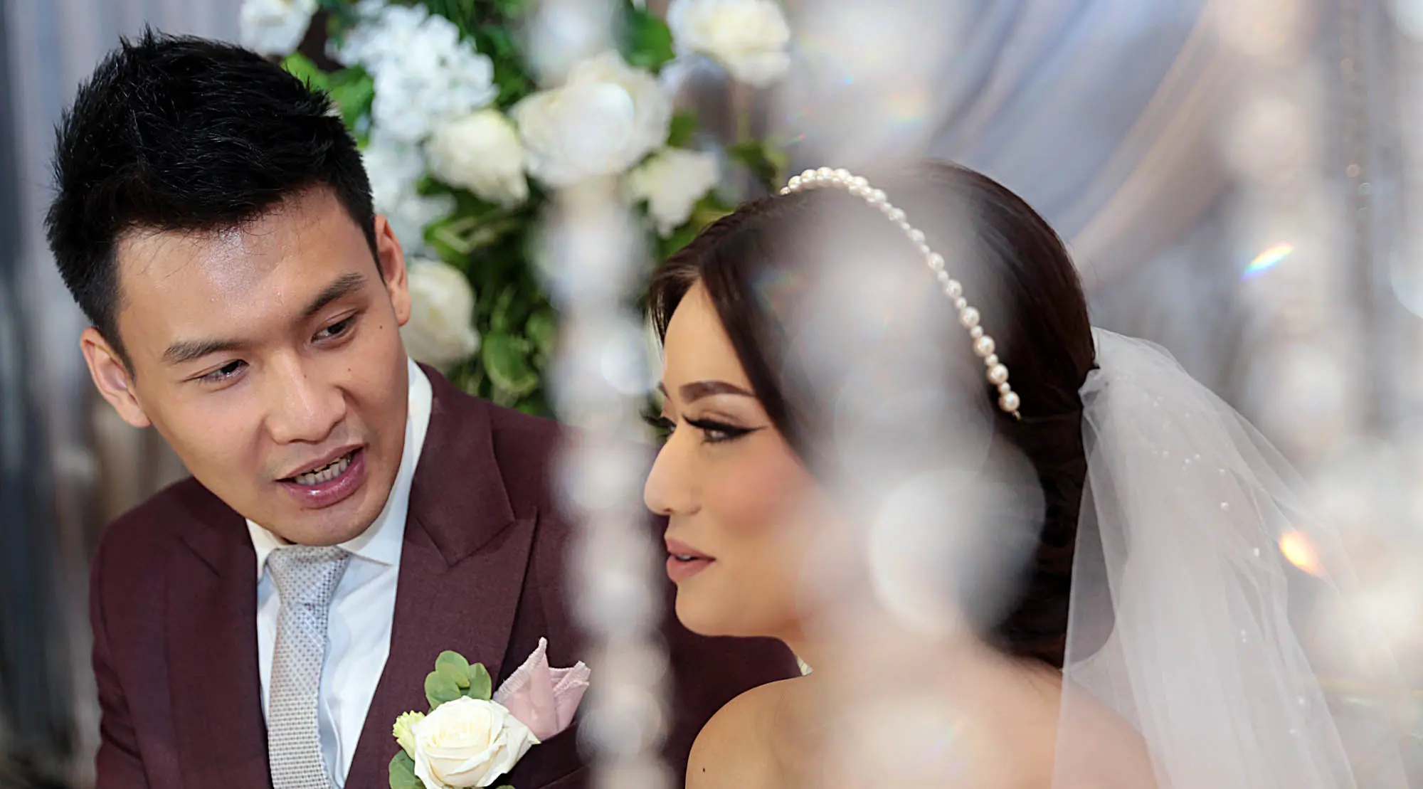 Pernikahan Fendy Chow - Stella Cornelia (Deki Prayoga/bintang.com)